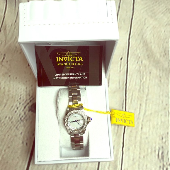Invicta Jewelry - Invicta Silver Royal Blue Accent Watch